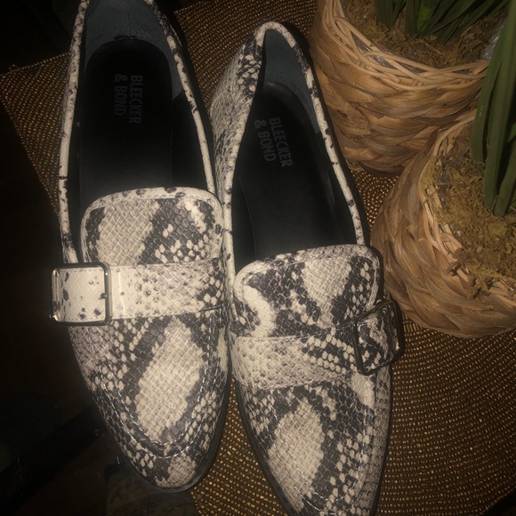 Bleecker and Bond Snakeskin Loafer - Picture 1 of 8
